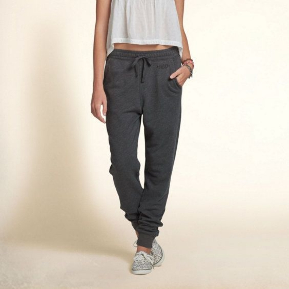 Grey Hollister Joggers